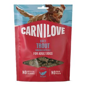   Carnilove Dog Sof Snack Trout Enriched With Dill- Pisztráng Kaporral 200g