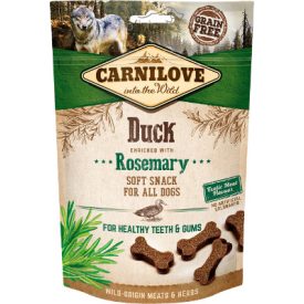 Carnilove Dog Semi Moist Snack kacsa rozmaringgal 200g